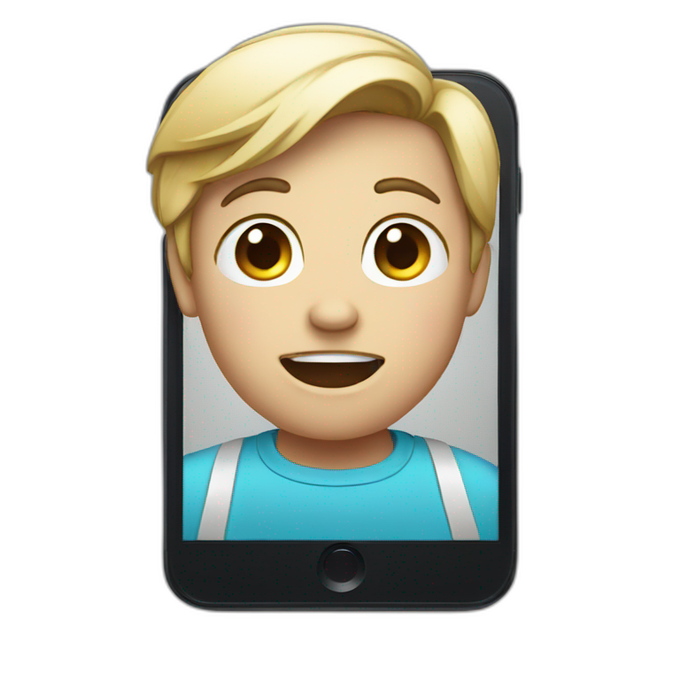 Siri talking emoji