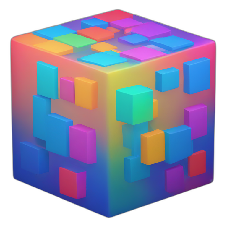 RGB cube emoji