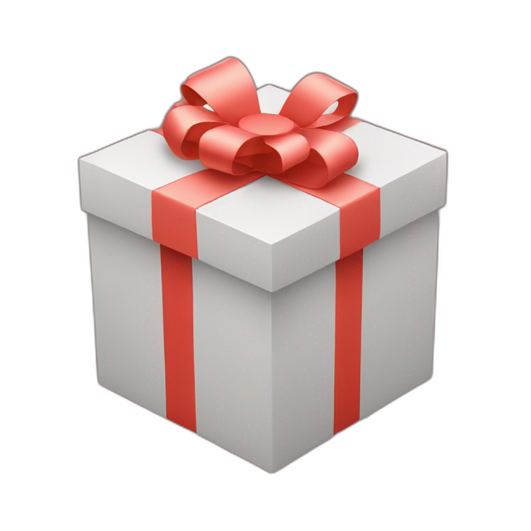 3d gift box svg emoji