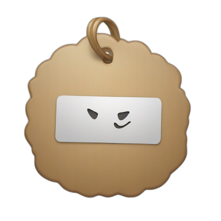 Print tag emoji