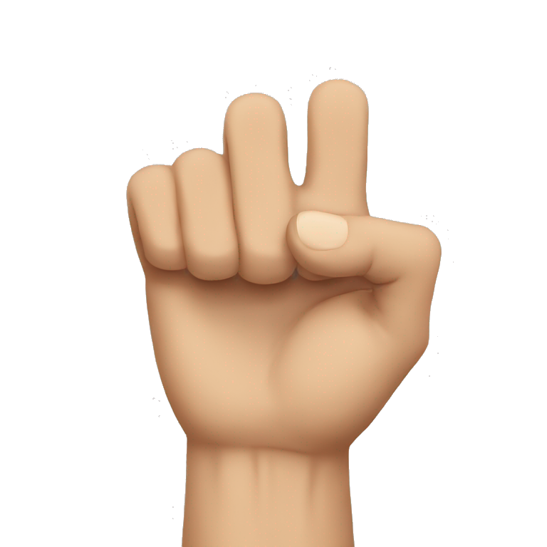 fist and open palm emoji