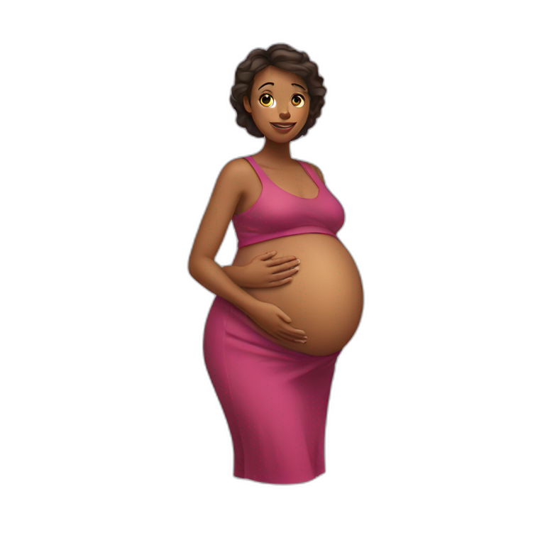 Pregnant emoji