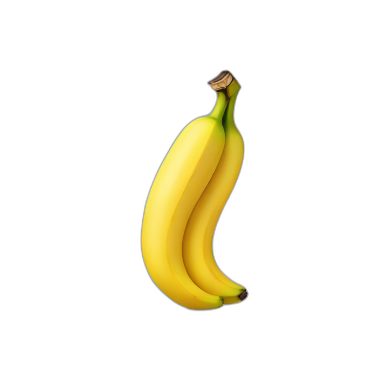 smirking banana emoji