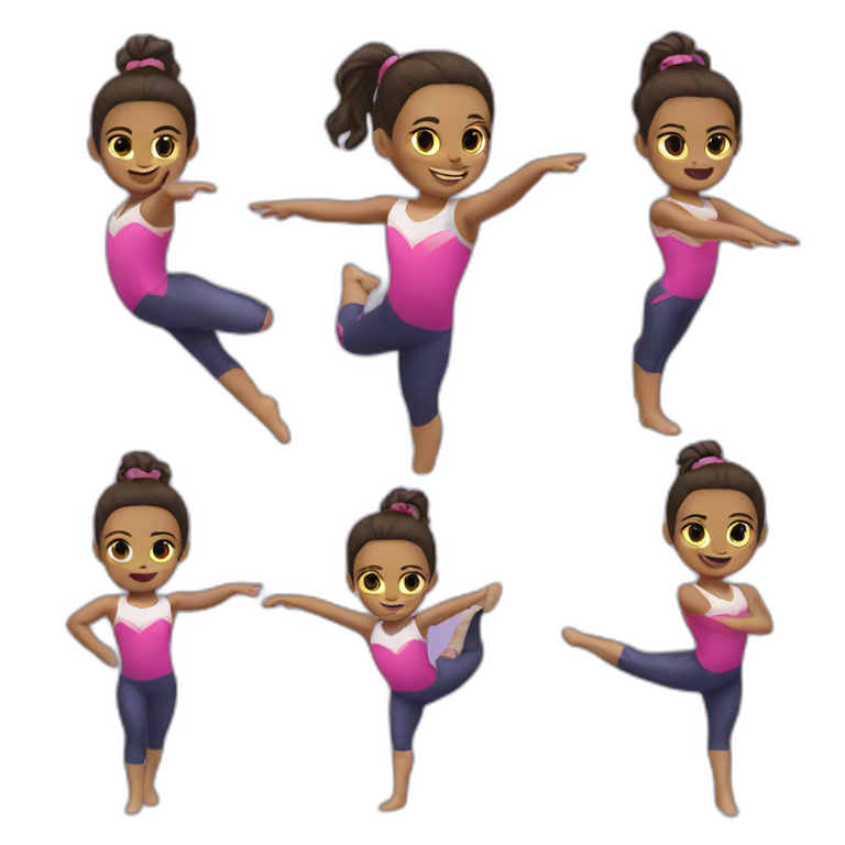 Gymnaste emoji