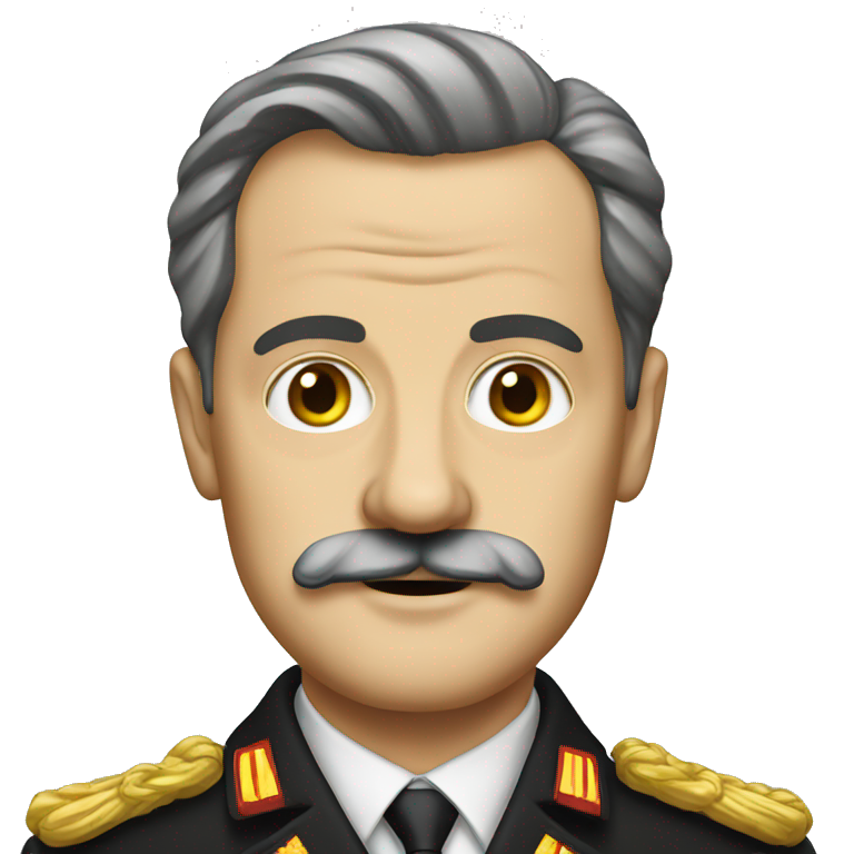 German leader with short mustache  emoji