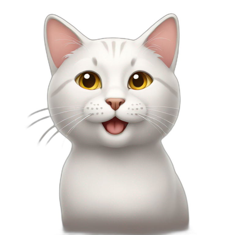 Cat animated emoji