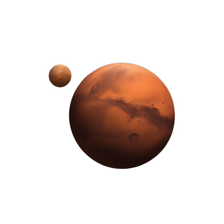 Planet-Mars emoji