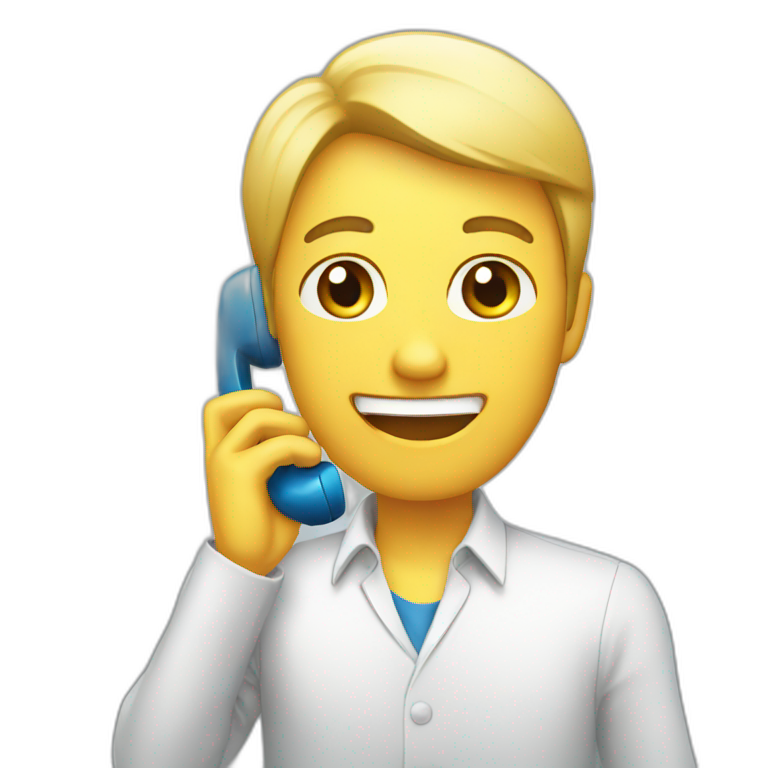 phone calling emoji