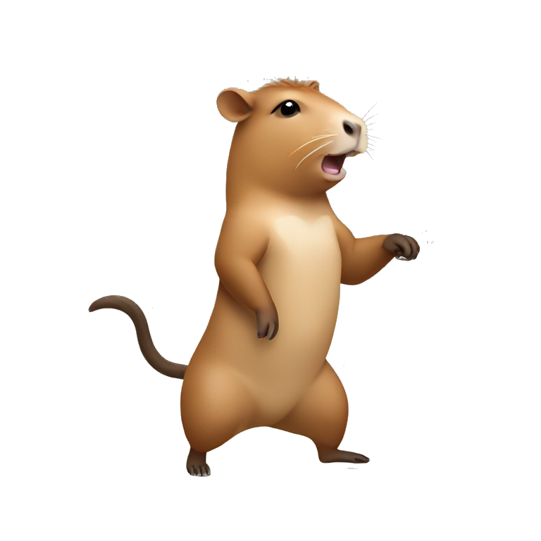 dancing capybara emoji