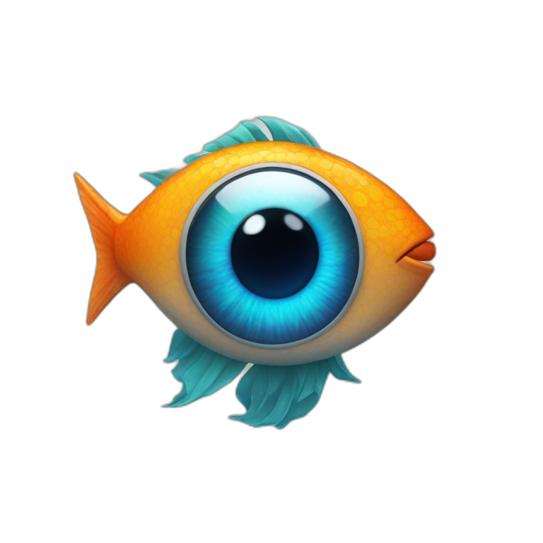 star eye fish emoji