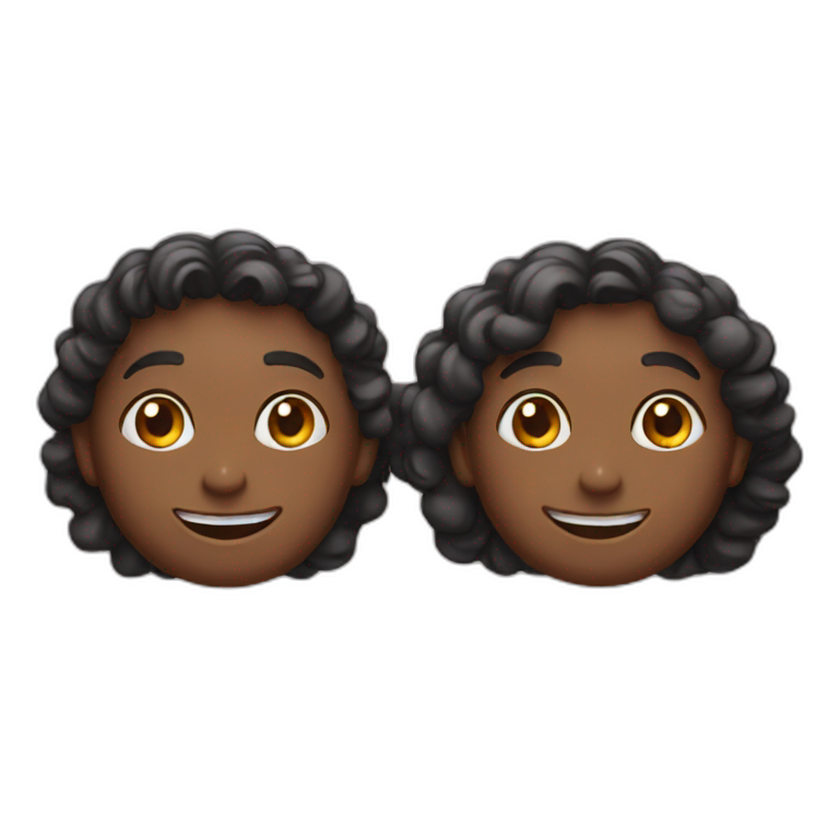 two friends emoji