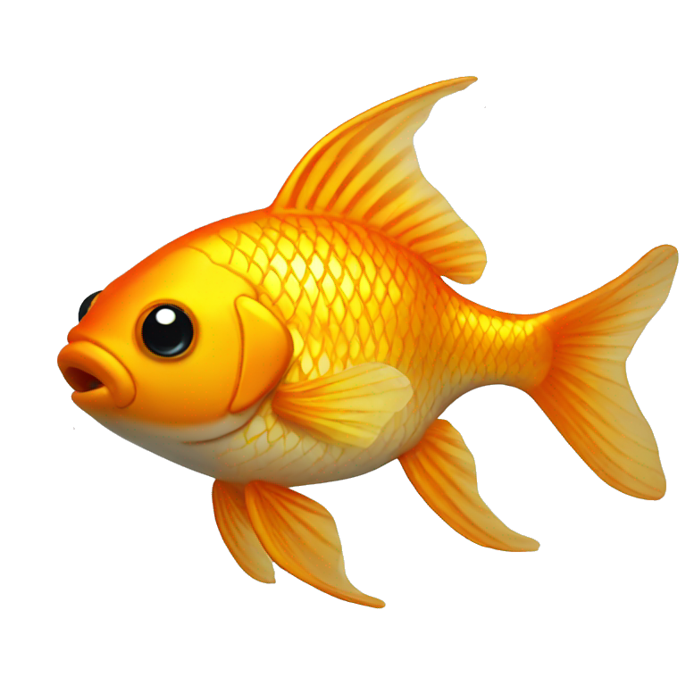 gold fish emoji
