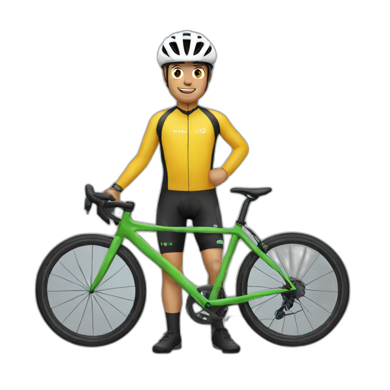 Cyclist  emoji