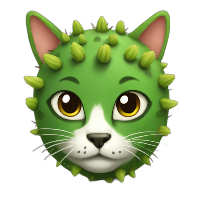 cactus-cat emoji