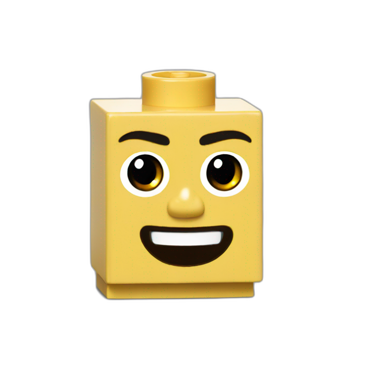 LEGO brick emoji