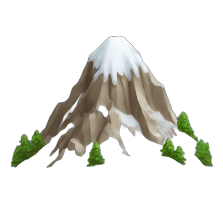 Snow peak takibi emoji