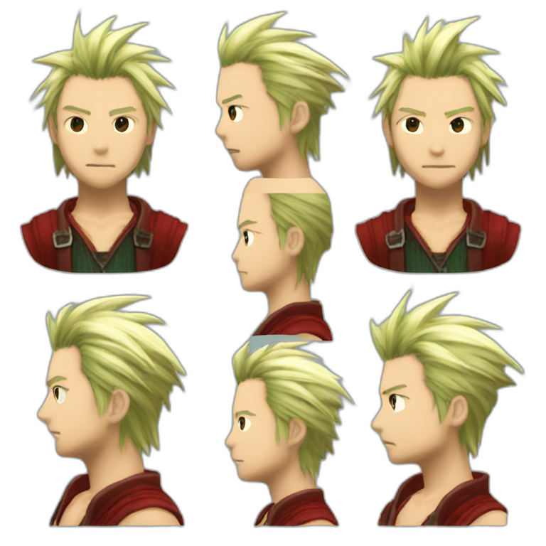 Final Fantasy VII redXII emoji