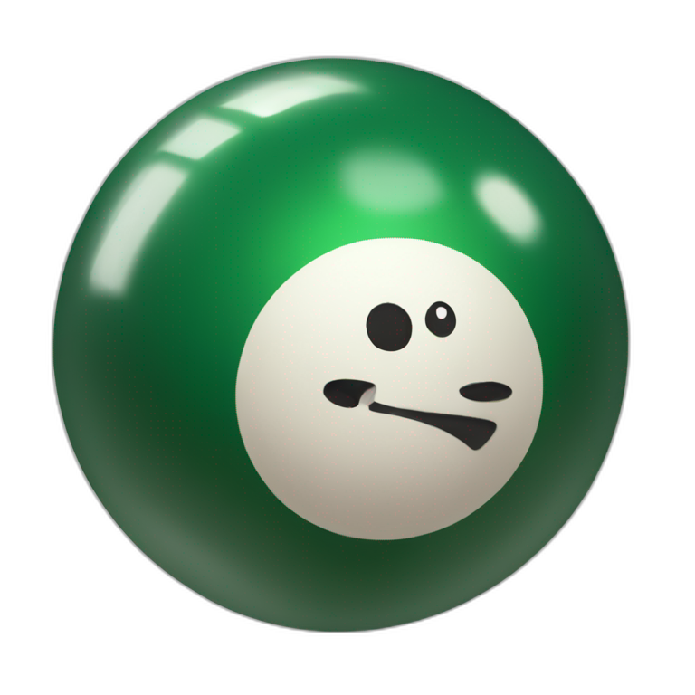 billiard ball emoji