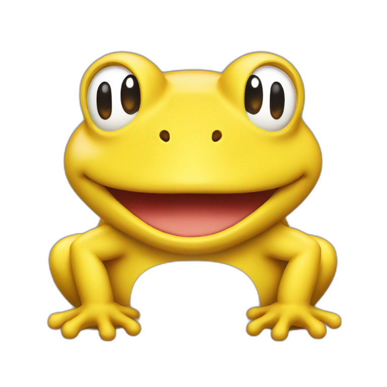 yellow toad mario emoji