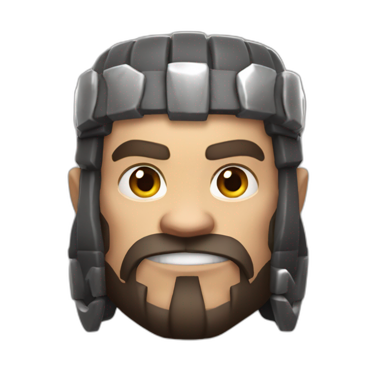 Barbarian from Clash of Clans emoji