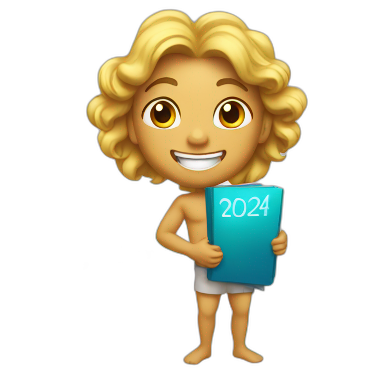 Happy New year 2024 emoji