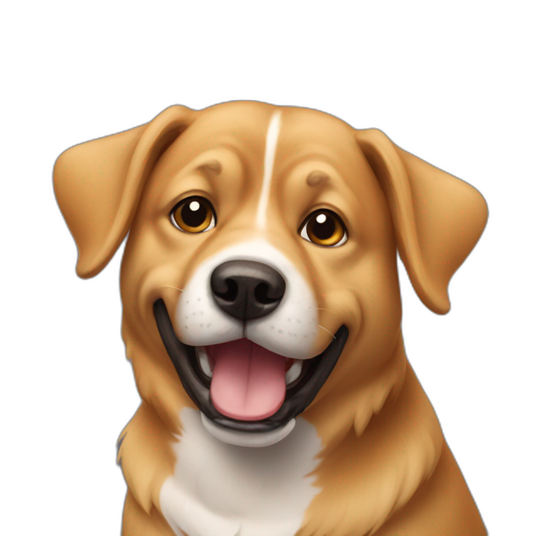 funny dog emoji