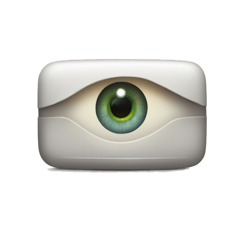 iPhone 15 Whit eye  emoji