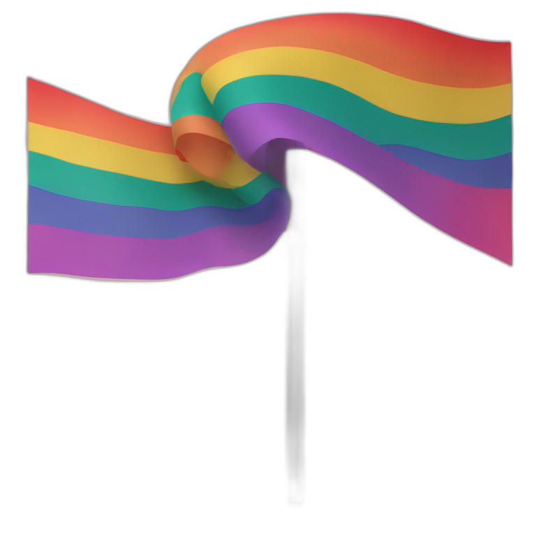 MLM Pride Flag emoji