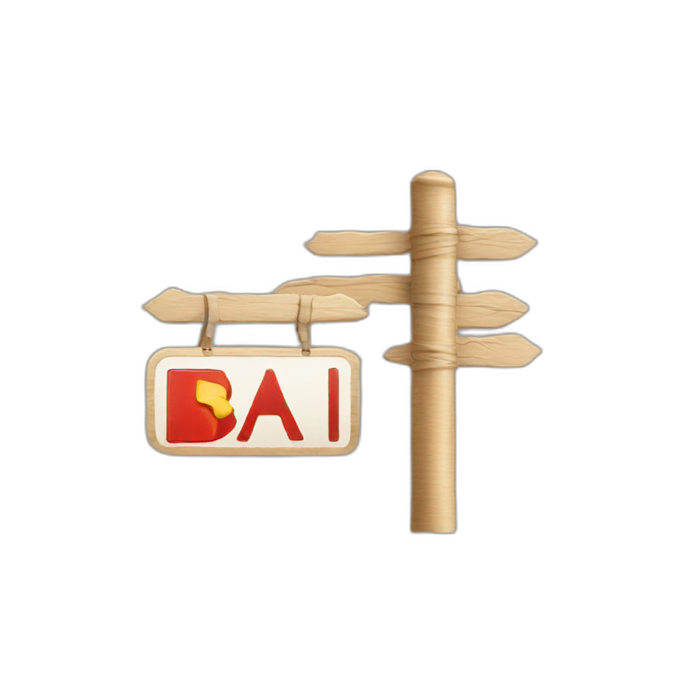 sign that says bari emoji