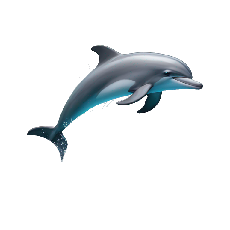 dolphin jumping emoji