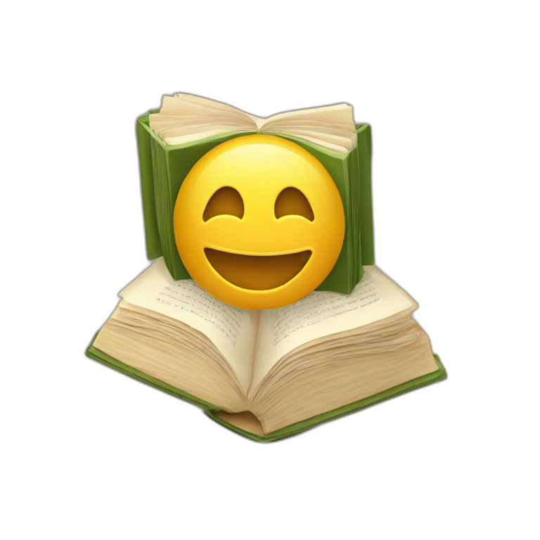 livre emballé dans un ruban doré emoji