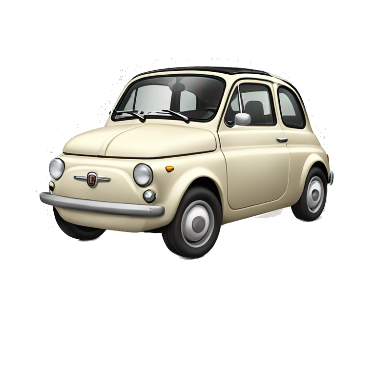 Fiat 500 emoji