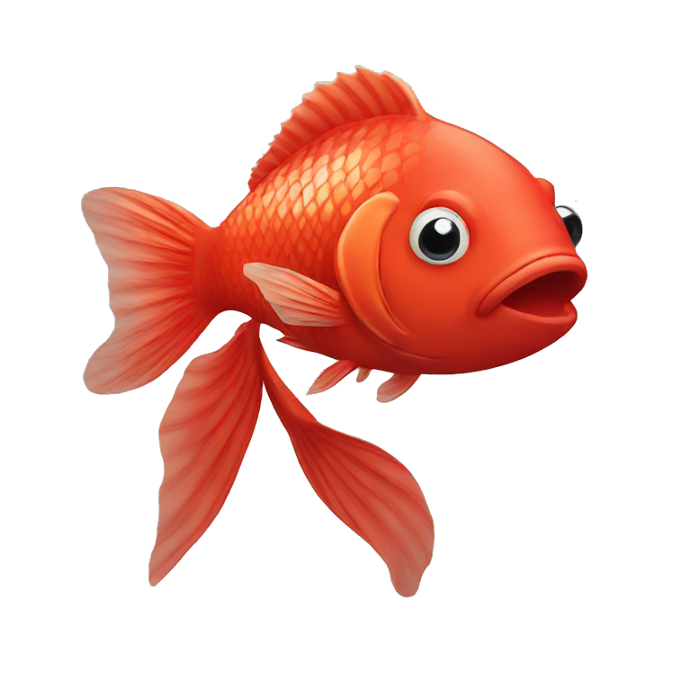 Red fish emoji
