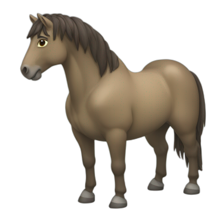 shrek centaur horse body emoji