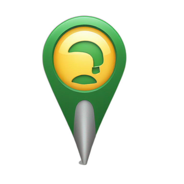 location pin emoji