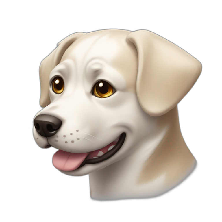 Chien câlin chat emoji