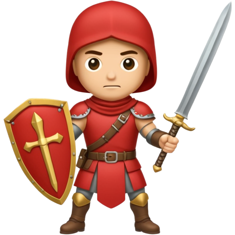 emoji de soldado romano alto y fuerte cuerpo entero Sticker