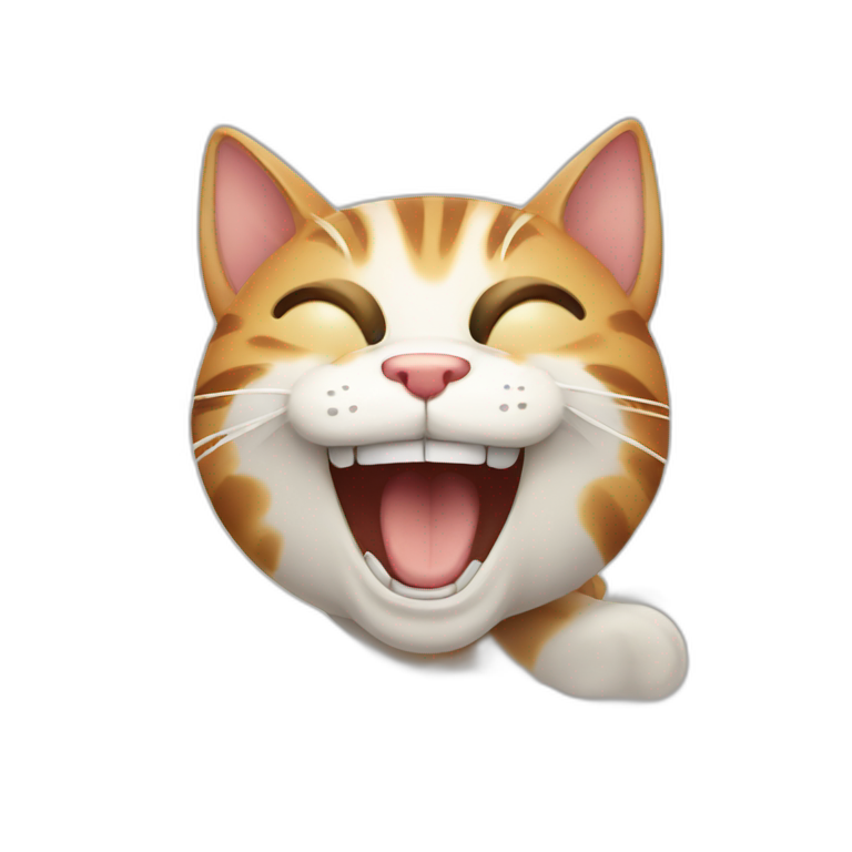 laughing cat  emoji