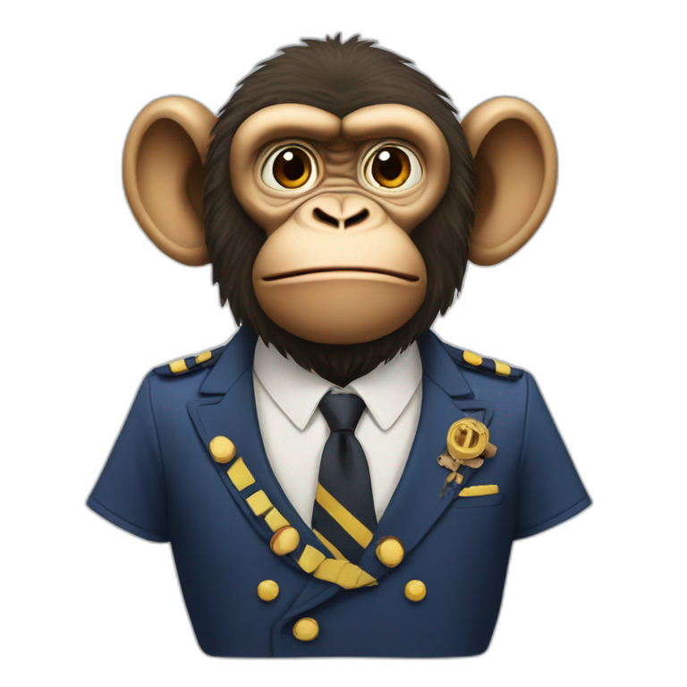Bored Ape Yacht Club ape emoji