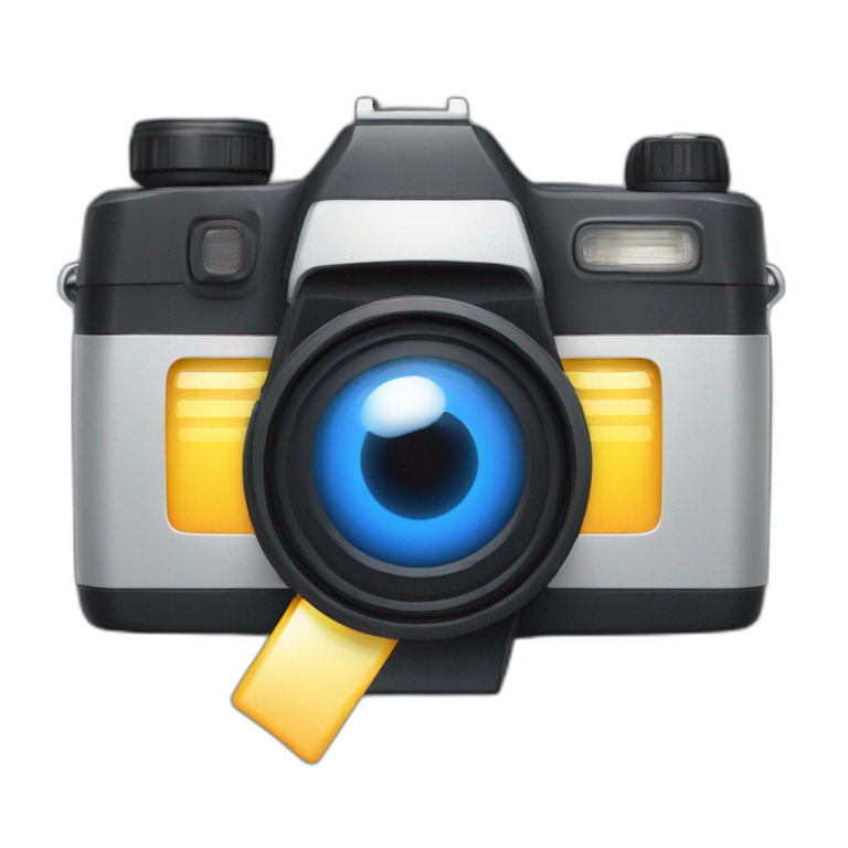 camera flash emoji