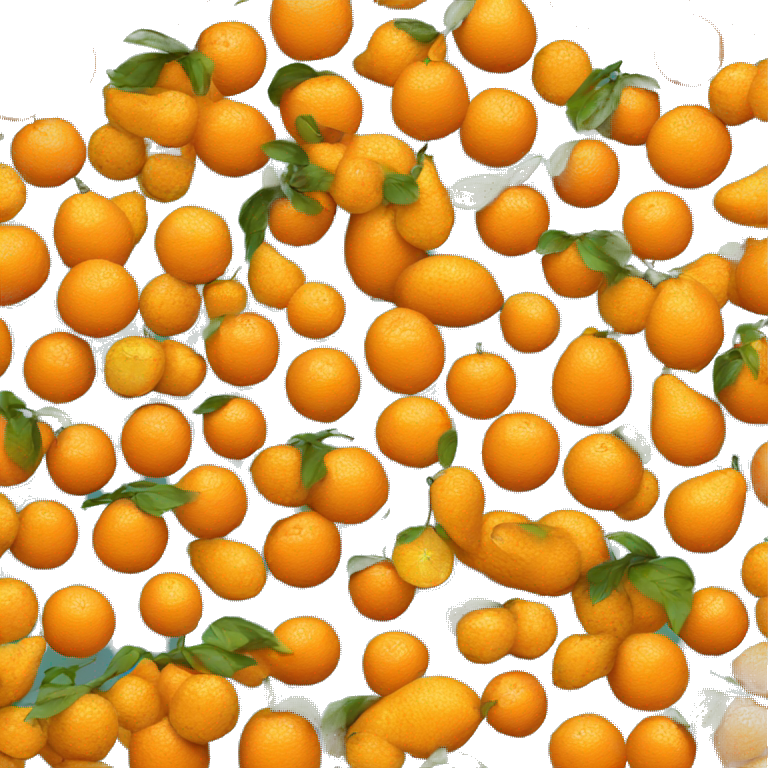 Obama orange fruit emoji