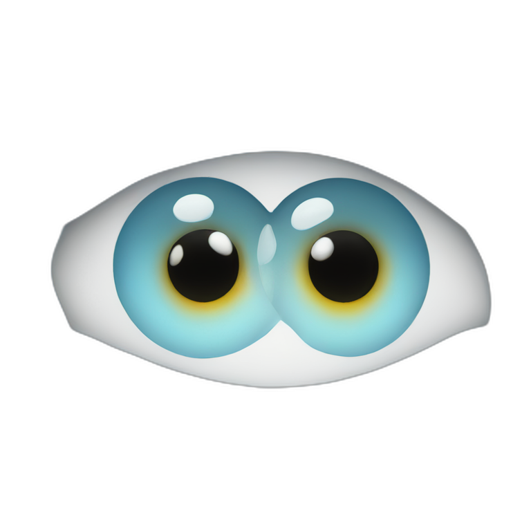 a10 light blue eye emoji