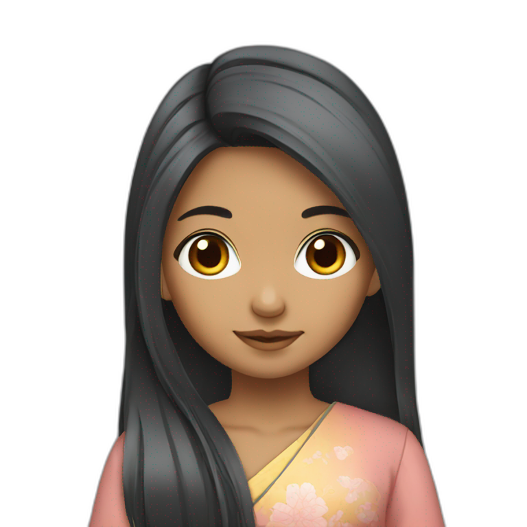 😘 meaning of this emoji in hindi from a girl