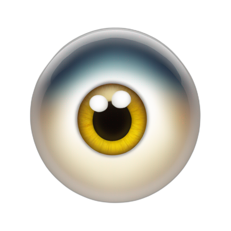 gross eyeball emoji