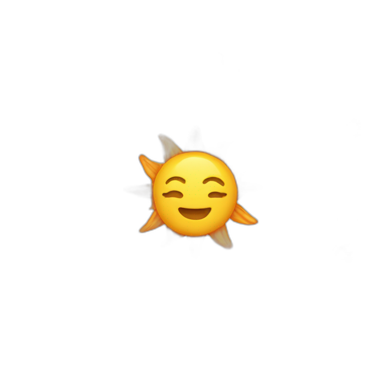 the sun rose emoji