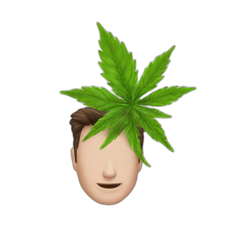 Elon musk weed emoji