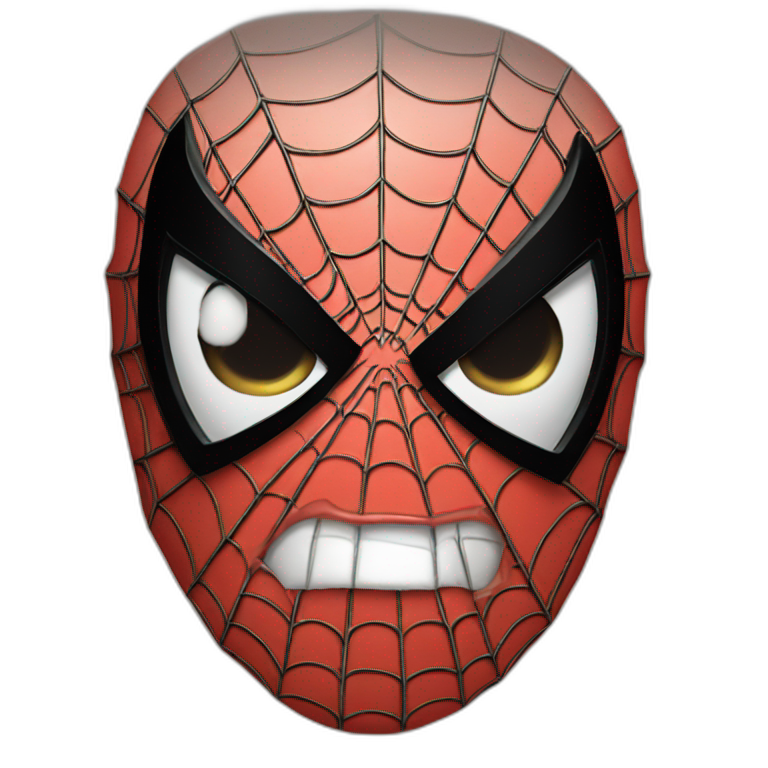 Meme spider man emoji