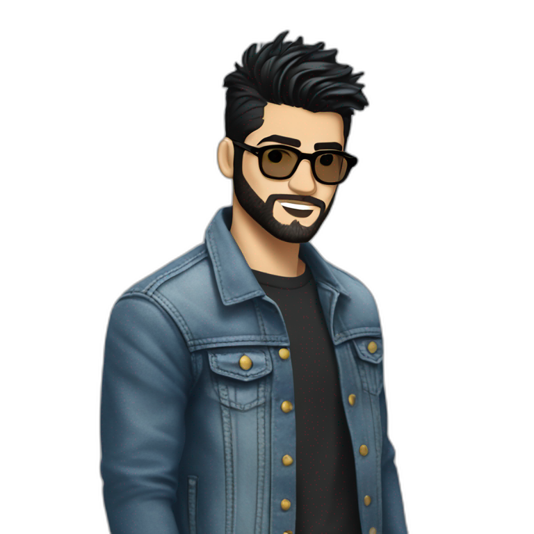 Zayn malik jeans jacket hotsell