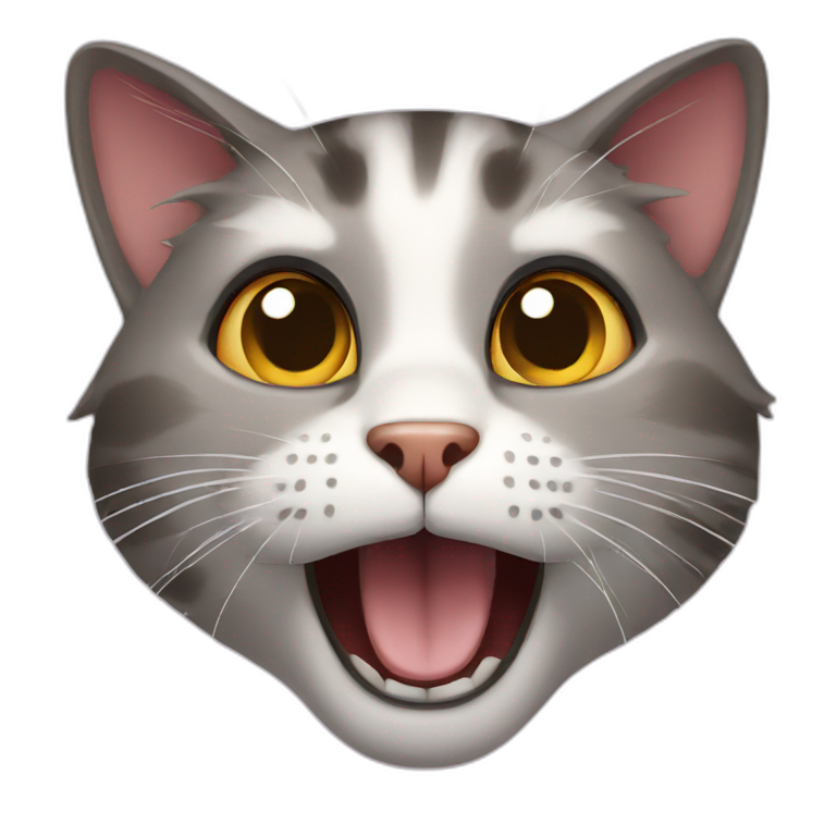 cat surprised emoji