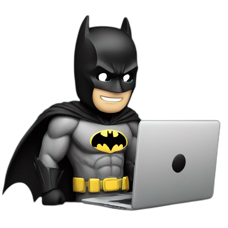 batman-coding-with-laptop emoji